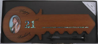 21st Key with pen for signatures