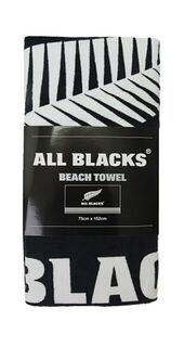 All Blacks Beach Towel