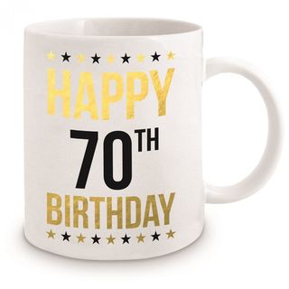 Happy 70th Birthday Mug