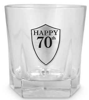 70th Whiskey Tumbler
