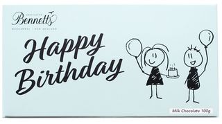 Happy Birthday Message Bar