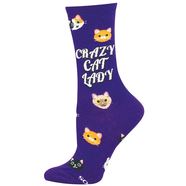 Crazy Cat Lady Socks