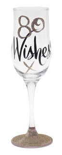 80 Flute Glass