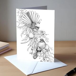 Fantail Card We Go Together by Katy Hayward