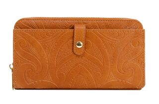 Fitzroy Wallet Tan by Miriama Grace Smith