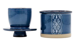 Glazed Ceramic Butter Bell Miriama Grace Smith