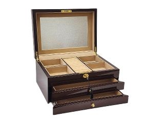 Walnut Veneer Jewellery Box